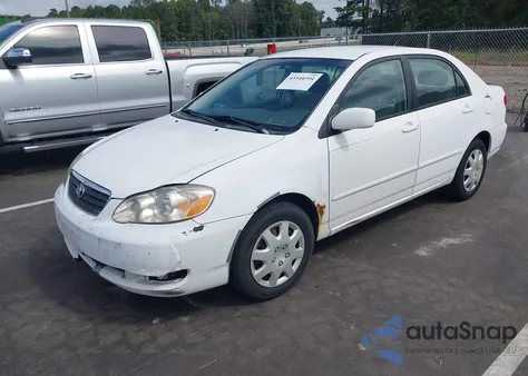 2006 Toyota Corolla Le z USA, uszkodzony, nr VIN 2T1BR32E96C711784
